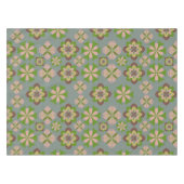 Abstrakte nahtlose Blumenmuster Tischdecke (Vorderseite (Horizontal))