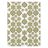 Abstrakte nahtlose Blumenmuster Tischdecke (Vorderseite)