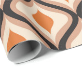 abstrakte nahtlose Verzierung Muster Vintage Illus Geschenkpapier (Rolleneckpunkt)