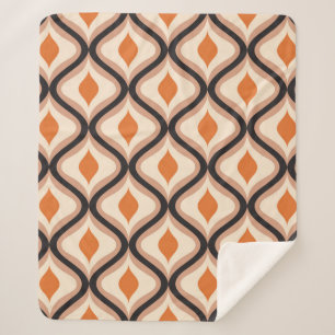 abstrakte nahtlose Verzierung Muster Vintage Illus Sherpadecke