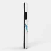 Abstrakte narwhal Silhouette Case-Mate iPhone Hülle (Hinten/Rechts)