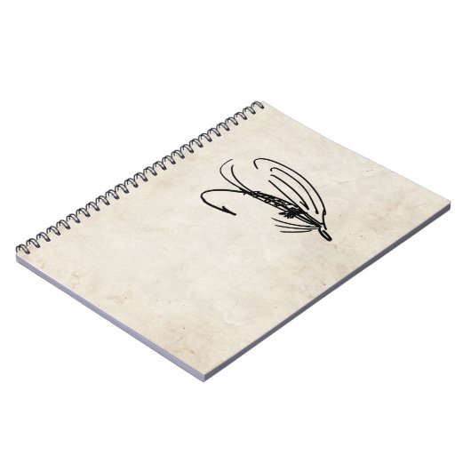 Abstrakte Nassfliege Notizblock (Linke Seite)