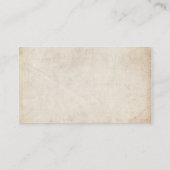 Abstrakte Nassfliege Visitenkarte (Rückseite)