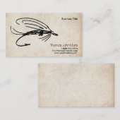 Abstrakte Nassfliege Visitenkarte (Vorne/Hinten)