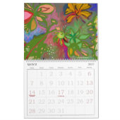 Abstrakte Natur durch Julie Richman Kalender (Mär 2027)