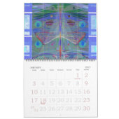 Abstrakte Natur Kalender (Jan 2027)