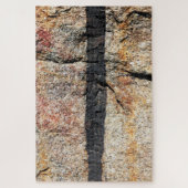 Abstrakte Natur - Küstenstreifen 1 Puzzle (Vertikal)