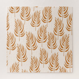 Abstrakte Natur, Minimalistisches Nahtloses Muster Puzzle