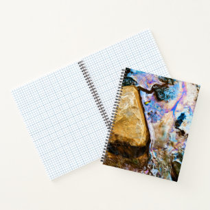 abstrakte Natur noch Wasser Notebook Notizblock