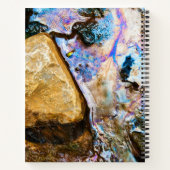 abstrakte Natur noch Wasser Notebook Notizblock (Rückseite)