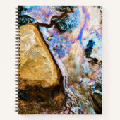 abstrakte Natur noch Wasser Notebook Notizblock (Vorderseite)
