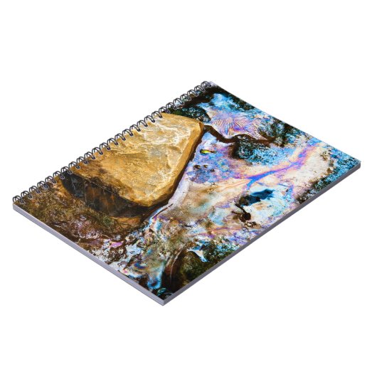 abstrakte Natur noch Wasser Notebook Notizblock (Linke Seite)