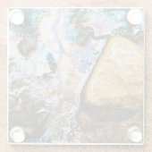 abstrakte Natur noch Wasserglas Untersetzer (Rückseite)