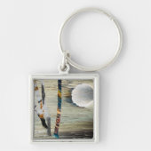 Abstrakte Natur Schlüsselanhänger (Vorne)