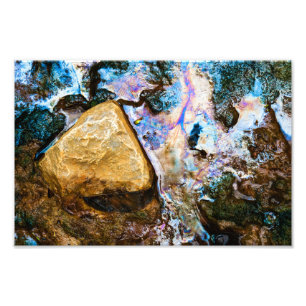 abstrakte Natur stilles Wasser Fotodruck