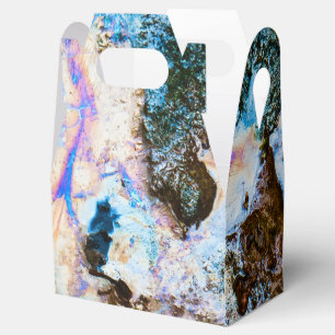 abstrakte Natur stilles Wasser Geschenkschachtel