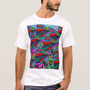 Abstrakte Natur T-Shirt