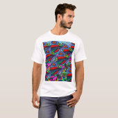 Abstrakte Natur T-Shirt (Vorne ganz)