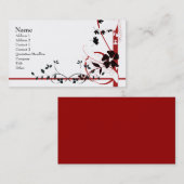 Abstrakte Natur Visitenkarte (Vorne/Hinten)