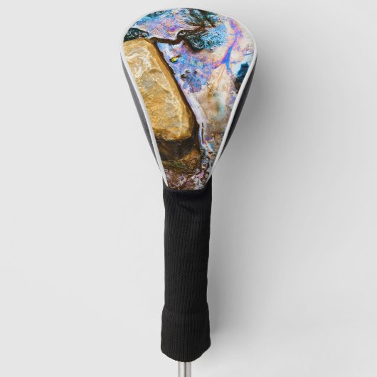 abstrakte Natur - Wassergolfkopfabdeckung Golf Headcover (Vorderseite)