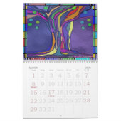 Abstrakte Natur-Zeichnungen Kalender (Mär 2026)