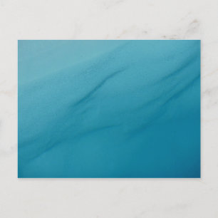 Abstrakte Naturfotografie von Gletscherschmelze Postkarte