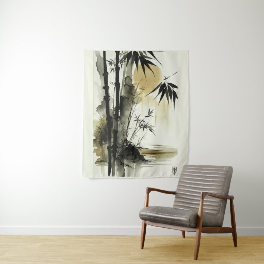 Abstrakte Naturkunde Wandteppich (Beispiel)