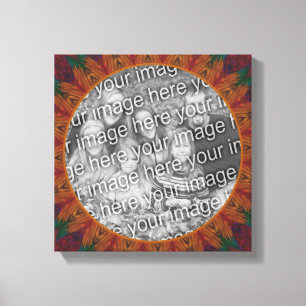 Abstrakte Naturkunst Gestalten Sie Ihr eigenes Fot Leinwanddruck