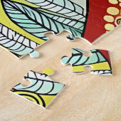 Abstrakte Naturlandschaft Kunst-Doodle der Landsch Puzzle (Seite)