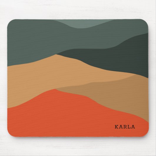 Abstrakte Naturlandschaft Mousepad (Vorne)