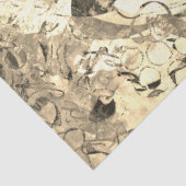 Abstrakte Natursepia Farbton Seltsame Kunst Seidenpapier (Ausschnitt)