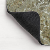 Abstrakte Naturtextur Gletschereis Mousepad (Ecke)