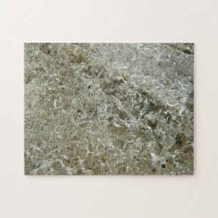Abstrakte Naturtextur Gletschereis Puzzle
