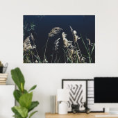 Abstrakte Naturwandkunst – Moderne Landschaft Poster (Heimbüro)