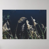 Abstrakte Naturwandkunst – Moderne Landschaft Poster (Vorne)