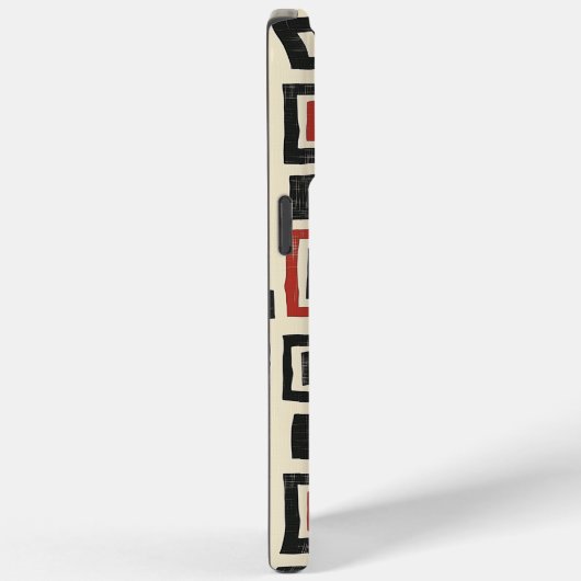 Abstrakte Ndebele Geometry - dynamische künstleris Case-Mate iPhone Hülle (Rückseite / Rechts)