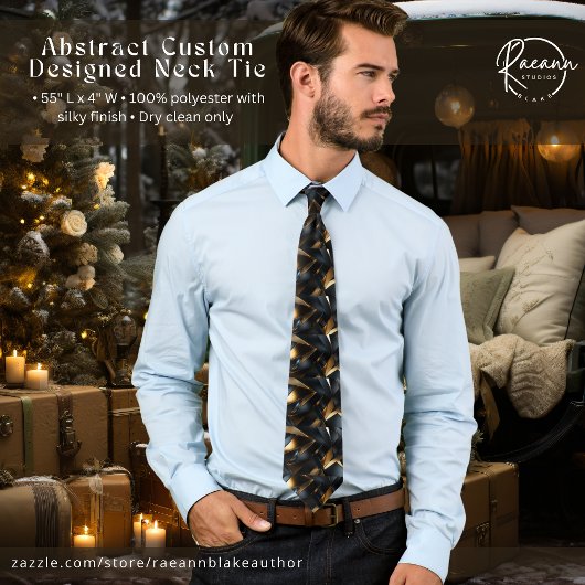 Abstrakte Neck-Tie Krawatte