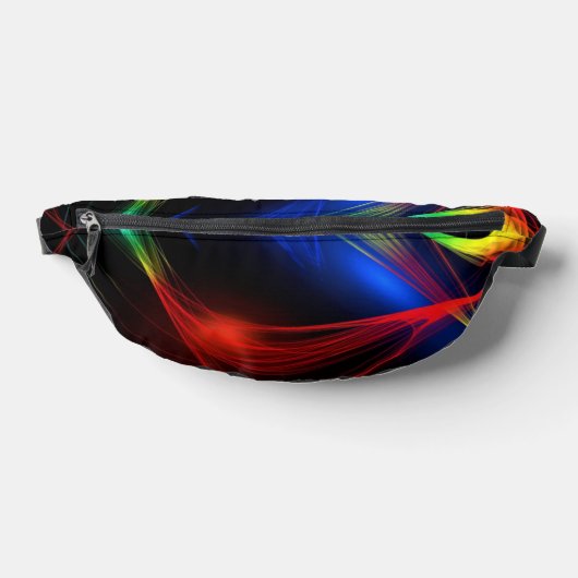 Abstrakte Neon Lights Pattern Fanny Pack Bauchtasche (Ablage )