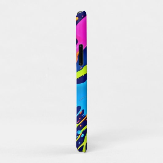 Abstrakte Neonröstchen Pinash Art Case-Mate iPhone Hülle (Hinten/Rechts)