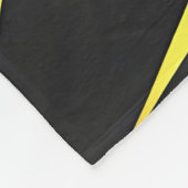 Abstrakte Neonstreifen Fleecedecke (Ecke)