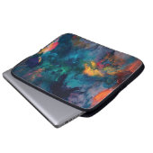 Abstrakte Neopren Laptop Schlauch 35 cm Laptopschutzhülle (Vorne Knopf)