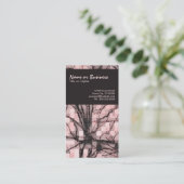 abstrakte Nerven Visitenkarte (Stehend Vorderseite)