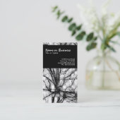 abstrakte Nerven Visitenkarte (Stehend Vorderseite)