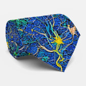 Abstrakte Neuron Krawatte (Gerollt)
