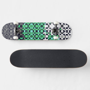 Abstrakte Neutrois-Flagge Skateboard