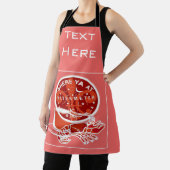 Abstrakte New Orleans Design hinzufügen Text, Schü Schürze (InSitu)