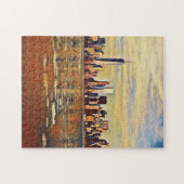Abstrakte New York Skyline Puzzle (Horizontal)