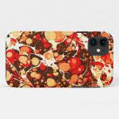 abstrakte  , niedliche, rote Case-Mate iPhone hülle (Rückseite (Horizontal))