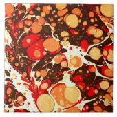 abstrakte  , niedliche, rote fliese (Vorderseite)