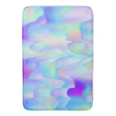 Abstrakte Nordlichter Badematte (Vorderseite Vertikal)